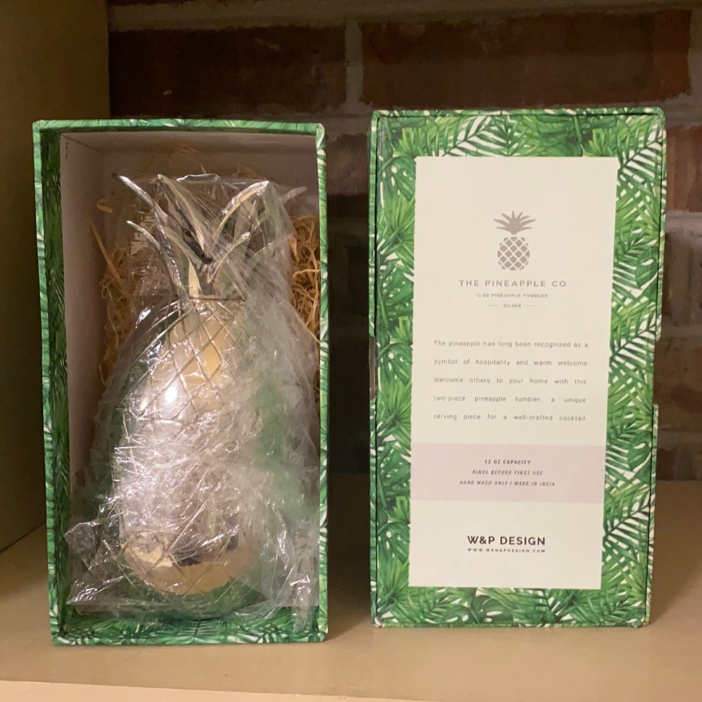 12oz Pineapple Tumbler